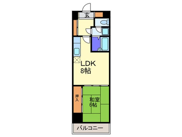 ア－ベイン秋山の物件間取画像